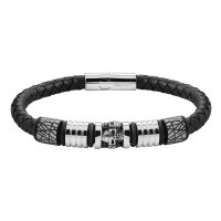  Zippo Five Charms Leather Bracelet,  , , /