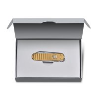 Нож-брелок Victorinox Classic Sd Precious Alox Brass Gold, 58 мм, 5 функци