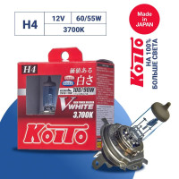    Koito Whitebeam H4 12v 60/55w (100/90w) 3700k ( 2 .) . P0746w