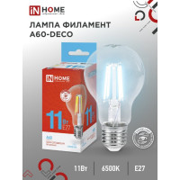   In Home Led-a60-deco, 11 , 230 , 27, 6500 , 1160 , 
