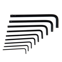    Black, Torx Tamper, , Crv, Tt10 - Tt50, 9 .