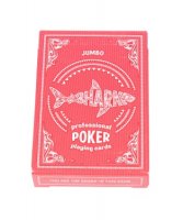   "Shark" Red (poker Size, Jumbo Index)