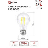   In Home Led-a60-deco, 11 , 230 , 27, 4000 , 1160 , 