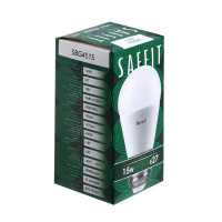   Saffit, 15w 230v E27 4000k G45, Sbg4515