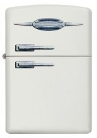  Zippo Retro Fridge Design   White Matte, /,