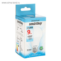  C Smartbuy, E27, A60, 9 , 4000 ,   