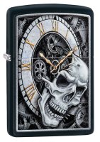  Zippo Skull Clock   Black Matte, /, ,