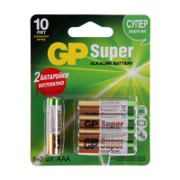   Gp Super, Aaa, Lr03-10bl, 1.5, 8+2 .