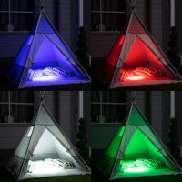      , 13 X 6 X 13 , 6 Led,  ,  Rgbw