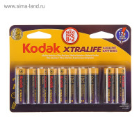   Kodak Xtralife, Aa, Lr6-10bl, 1.5, , 10 .