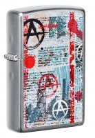  Zippo Anarchy Design   Street Chrome, /, 