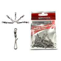     Namazu Rolling Ribbed Swivel, Bn,  8. Test-12 