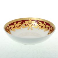   Falkenporzellan Natalia Bordeaux Gold 11 (6 )