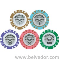 Набор для покера на 500 фишек Paradigma Crown 14 гр.