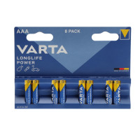  Varta Longlife Power, Aaa, Lr03-8bl, 1.5, , 8 .