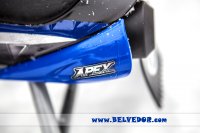 Ym13001  Yamaha Apex Snow Bike Titanium Black/blue
