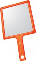 Зеркало заднего вида оранжевое с ручкой (21,5 х 23,5 см) Dewal Mr-051
