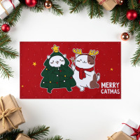     Merry Catmas 3560-3 ,100%  160 /2