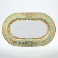   Falkenporzellan Natalia  Seladon Gold 36 