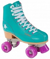   Hudora Rollschuh Roller Disco Gr. 41, Grn/lila 
(13187)