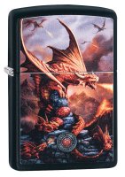  Zippo Anne Stokes   Black Matte, /, ,