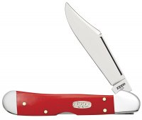   Zippo Red Synthetic Smooth Mini Copperlock, 92 ,  