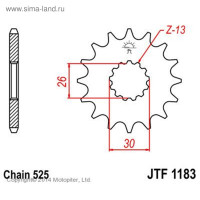  , ,  Jtf1183,  525, 18 