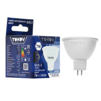   Tokov Electric, 7 , Soffit, 4000 , Gu5.3, 176-264