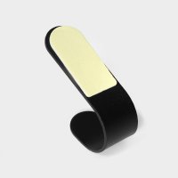     Savanna Black Loft Hook, 4 , 2,8x5,5x1,8 