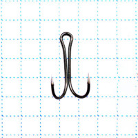  Koi Short Double Hook,  8 Int,  Bn, , 10 .