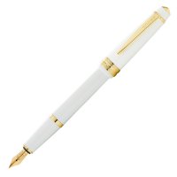   Cross Bailey Light Polished White Resin And Gold Tone, 