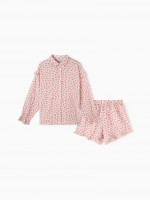   (, ) Kaftan : Pink Leopard,  40-42