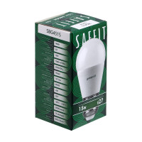   Saffit, 15w 230v E27 6400k G45, Sbg4515
