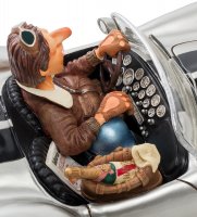 Fo-85082  Shelby Cobra 427 Sc Silver. Forchino