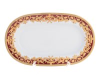   Falkenporzellan Natalia Bordeaux Gold 24 (1 )