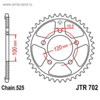  ,  Jtr702,  525, 42 