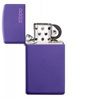  Zippo Slim   Purple Matte, /, , 