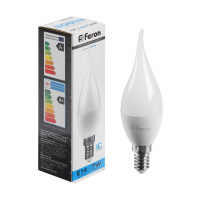   Feron, (7w) 230v E14 6400k   C37t, Lb-97