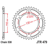   Jt Sprockets Jtr479-39,  530, 39 