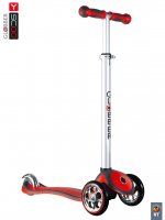  Y-scoo Rt Globber My Free Alu Chrome Red   