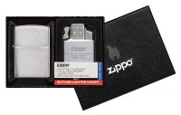  Zippo:  200   Brushed Chrome    