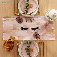 "" Hello Beautiful 30*70 , 100% ,  190 /2