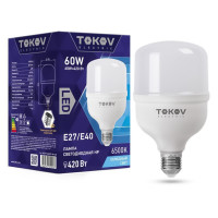   Tokov Electric, E40/e27, 60 , 6500 ,   