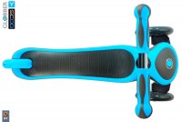 Y-scoo Rt Globber My Free Titanium Neon Blue   