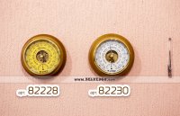 Барометр термометр утес круглый (17,6х5 см) Btk-sn-17