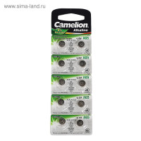 ��������� ����������� Camelion Mercury Free, Ag5 (393, Lr754)-10bl, 1.5�, �������, 10 ��.