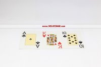 Карты для покера Fournier Premium 100% пластик (2818) 1 блок из 12 шт.