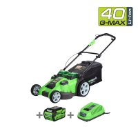   49  Greenworks 40v G40lm49dbk2 Twinforce, C