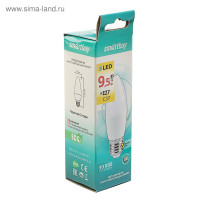   Smartbuy, E27, C37, 9.5 , 3000 ,   