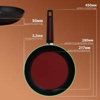  Magistro Flame, D=28 , H=5 ,  Soft-touch,  , 